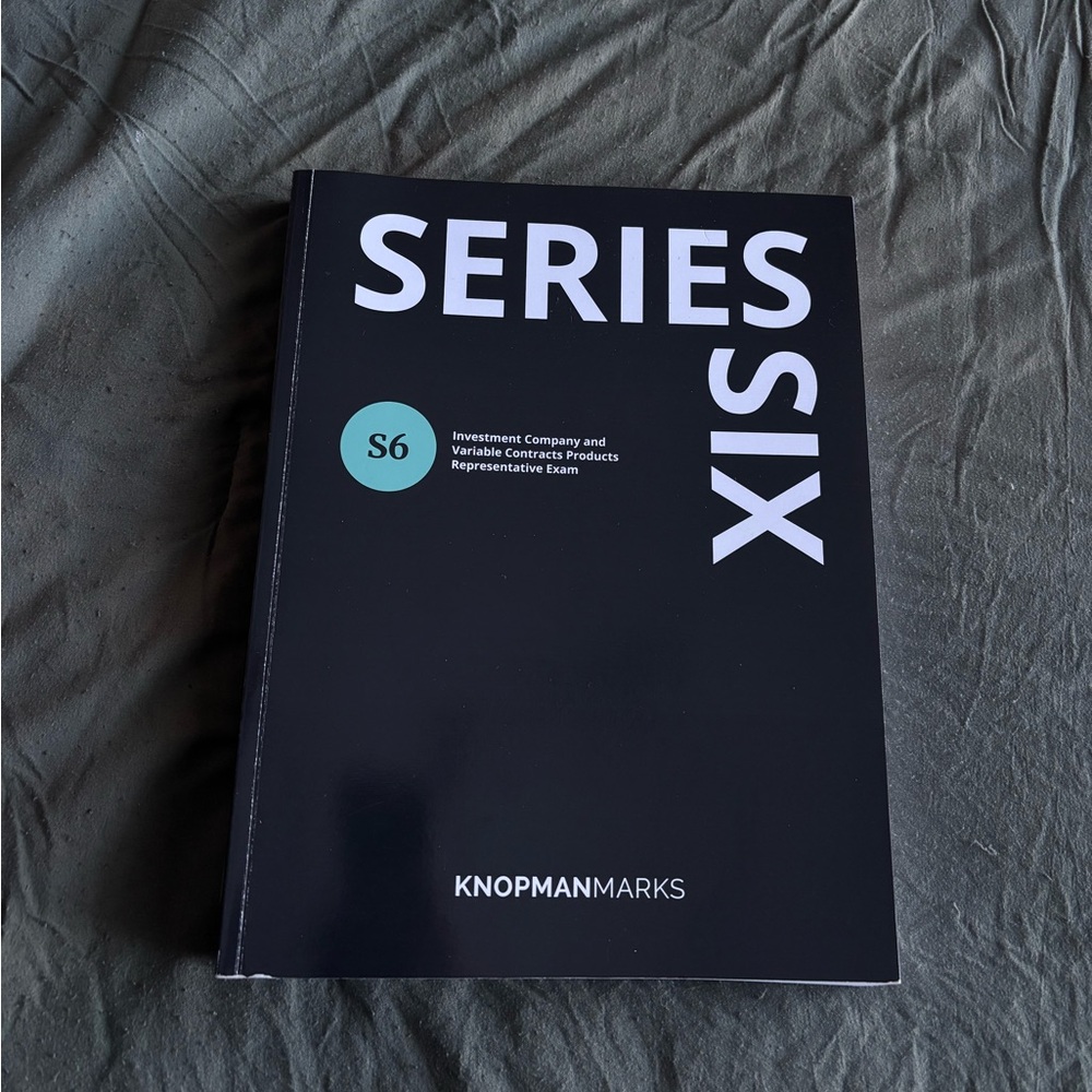 Knopman Marks Series 6 Exam Book